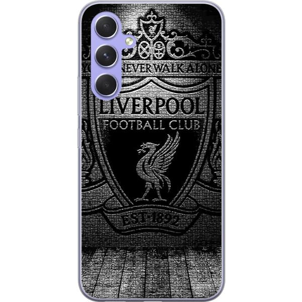 Samsung Galaxy A54 Läpinäkyvä kuori Liverpool FC