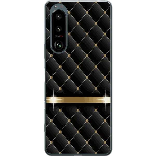 Sony Xperia 5 III Gjennomsiktig deksel Luksuriøs Svart