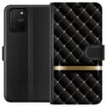 Miniatyrbilde 1 av 3: Samsung Galaxy S10 Lite Lommeboketui Luksuriøs Svart
