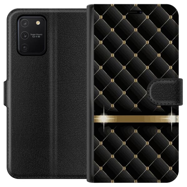 Samsung Galaxy S10 Lite Lommeboketui Luksuriøs Svart
