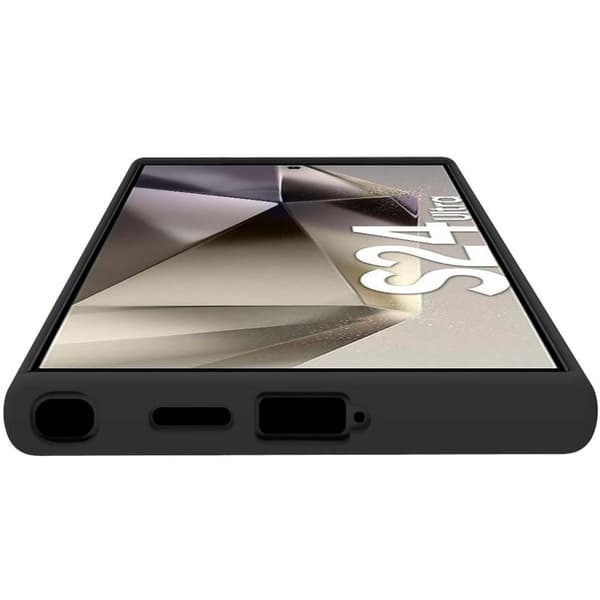 Cromo Soft gummideksel Galaxy S24 Ultra 5G Sort