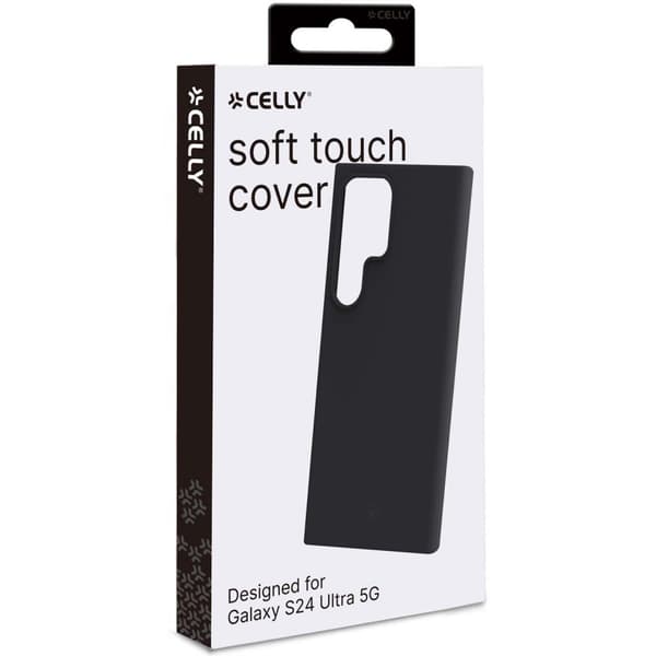 Cromo Soft gummideksel Galaxy S24 Ultra 5G Sort