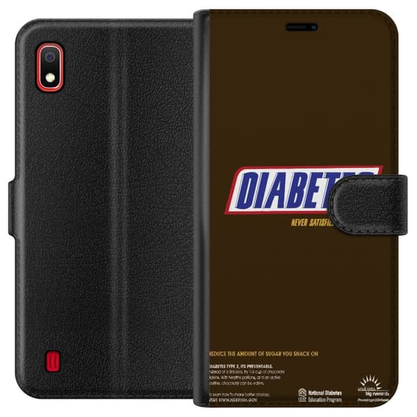 Samsung Galaxy A10 Lommeboketui Diabetes Snickers