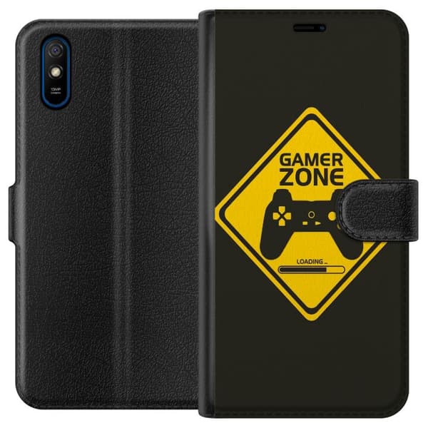 Xiaomi Redmi 9A Lompakkokotelo Pelaaja Vyöhyke
