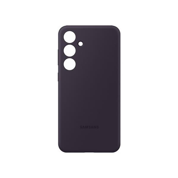 Silikonfodral till Samsung Galaxy S24+ mörklila