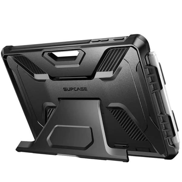 Fodral för Microsoft Surface Go 2, 3, 4 och 10.1 Stötsäker Kickstand Supcase Svart