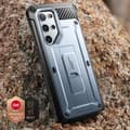 Miniatyrbild 3 av 4: Helkroppsfodral för Samsung Galaxy S24 Ultra Shockproof med Kickstand Supcase Midnight Blue