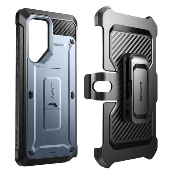 Helkroppsfodral för Samsung Galaxy S24 Ultra Shockproof med Kickstand Supcase Midnight Blue