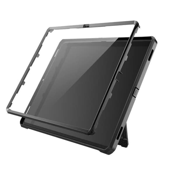 Helkroppsfodral för Galaxy Tab S9 Ultra Stötsäker med Kickstand Supcase Svart