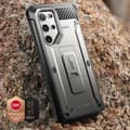 Miniatyrbild 3 av 4: Helkroppsfodral för Samsung Galaxy S24 Ultra Shockproof med Kickstand Supcase Grey