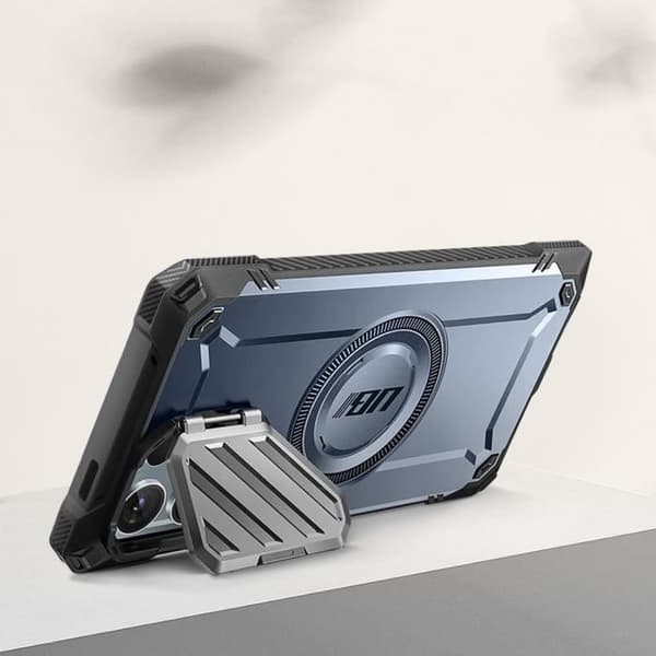 SUPCASE Hårt fodral för Samsung Galaxy S24 Ultra - Midnattsblå - Stötsäkert - Kameraskydd - MagSafe-kompatibelt