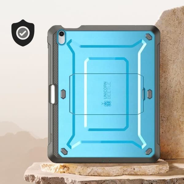 Helt fodral för iPad Air 4, Air 5, Pro 11 - SUPCASE - Unicorn Beetle Pro - Stötsäker - Turkos