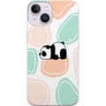 Miniatyrbillede 1 af 3: Apple iPhone 15 Gennemsigtig cover Kawaii Panda