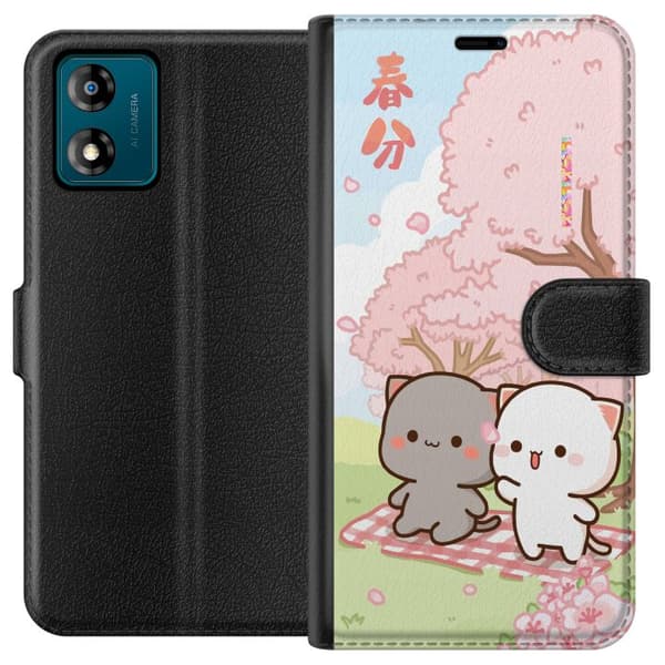 Motorola Moto E13 Plånboksfodral Kawaii Sommar