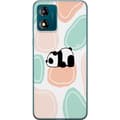 Miniatyrbilde 1 av 3: Motorola Moto E13 Gjennomsiktig deksel Kawaii Panda