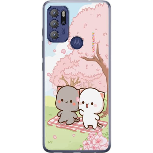 Motorola Moto G60S Gjennomsiktig deksel Kawaii Sommer