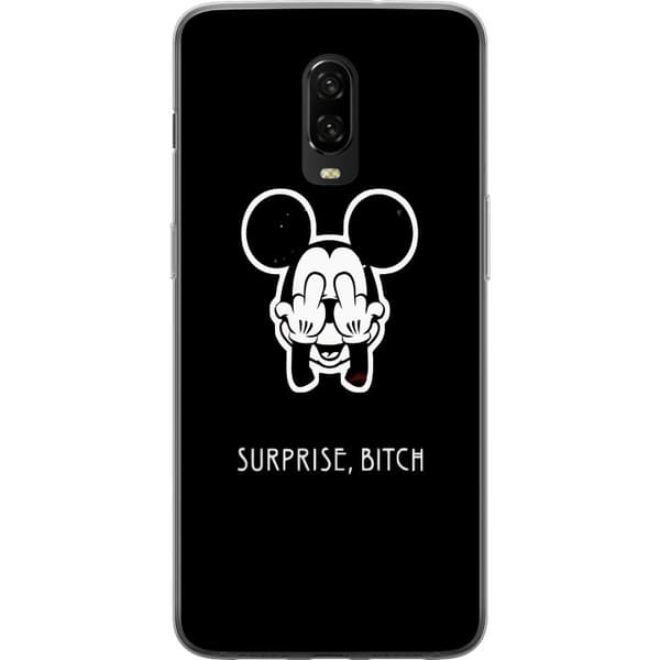 OnePlus 6T Genomskinligt Skal Musse Pigg