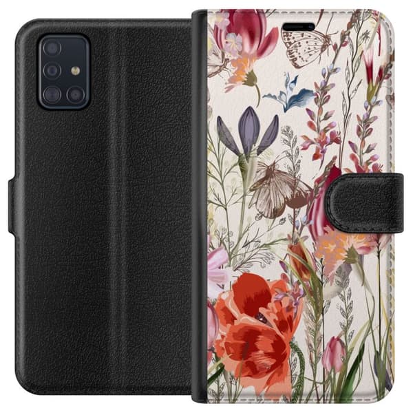 Samsung Galaxy A51 Lompakkokotelo Jalkapallo