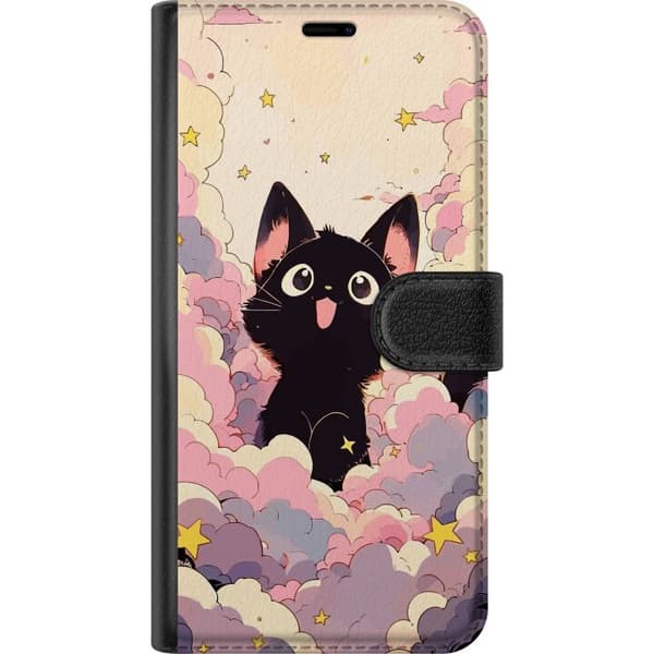 Xiaomi Redmi 12C Plånboksfodral Kawaii Katt