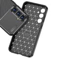 Miniatyrbild 3 av 6: Samsung A25 5G Stöttåligt Slimmat Skal FullCarbon V4