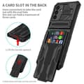 Miniatyrbillede 2 af 9: Samsung A25 5G stødsikkert cover Kickstand & Card Tray ThinArmor V3