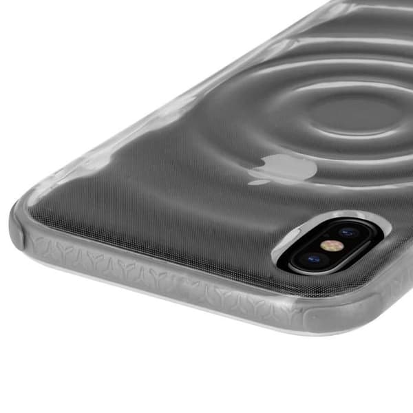 Force Förstärkt iPhone X Fodral Urban Silikon Stötsäkert Gel Fodral - Silver