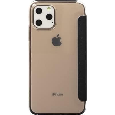 Etui folio - Ej specificerat - iPhone 11 Pro Max - Färg Svart - Hård skal - Fällbar stängning
