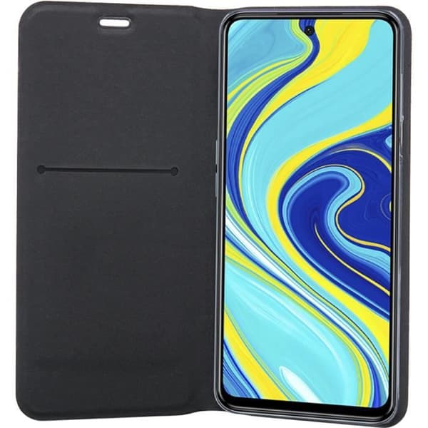 Black Stand foliofodral för Xiaomi R Note 9 Bigben