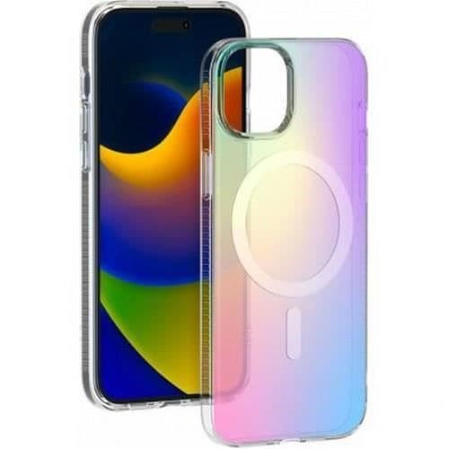 Hybrid MagSafe-kompatibelt fodral med holografiska reflektioner för iPhone 15 Plus BIGBEN CONNECTED