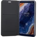 Miniatyrbild 2 av 4: Svart foliofodral för Nokia 9