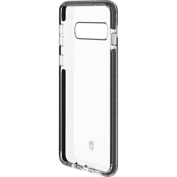 SAMSUNG Force Fodral Nytt liv för Galaxy S10+ - Mörkgrå transparent - 3571211408109