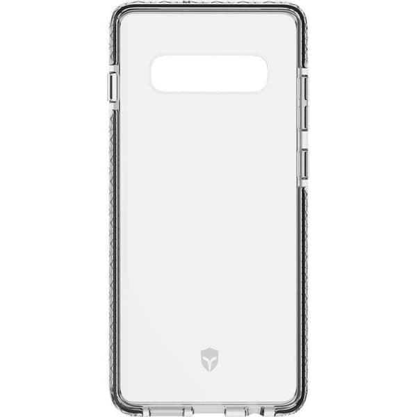 SAMSUNG Force Fodral Nytt liv för Galaxy S10+ - Mörkgrå transparent - 3571211408109