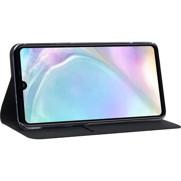Foliofodral - Huawei - P30 Pro - Svart - Hårt skal - Frontflik
