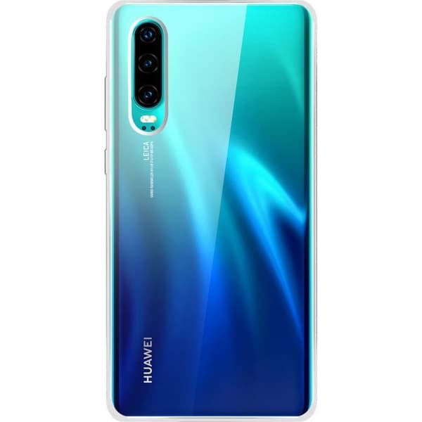 Transparent mjukt fodral för Huawei P30