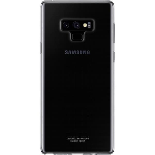 Transparent mjukt fodral - BigBen - Galaxy Note 9 - Skyddar mot stötar - Fri tillgång till funktioner - Svart