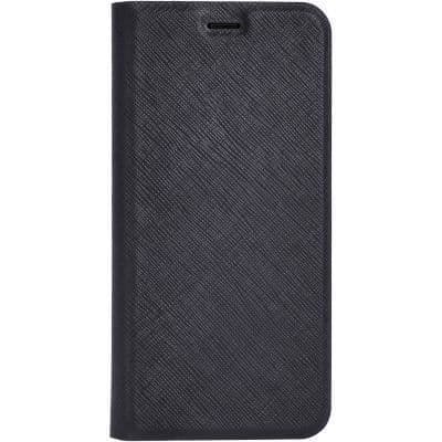 Etui folio - Huawei - P Smart - Läder - Svart - Sidoöppning