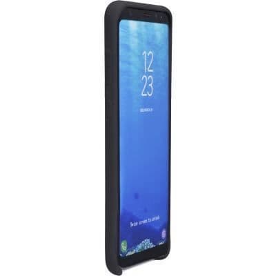 Hårdskal - Samsung - Galaxy S8 - Mjuk känsla - Svart - Baksideskydd