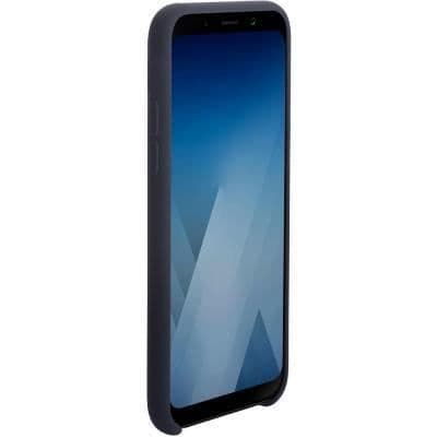 Hård skal - Samsung - Galaxy A8 2018 - Soft touch yta - Silikon - Svart
