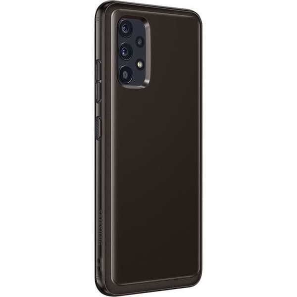 Coque - Samsung - Galaxy A32 4G - Transparent - Mjuk - Svart