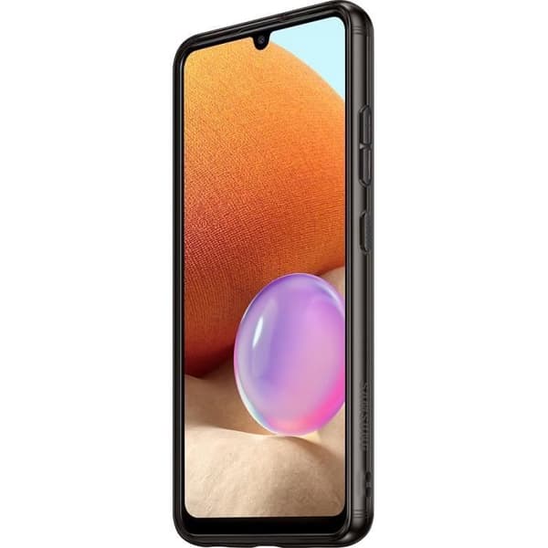 Coque - Samsung - Galaxy A32 4G - Transparent - Mjuk - Svart