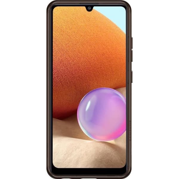 Coque - Samsung - Galaxy A32 4G - Transparent - Mjuk - Svart