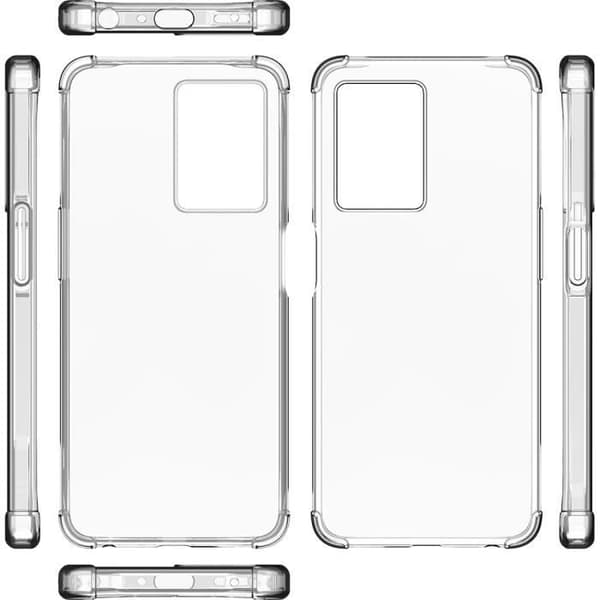 Oppo A77 förstärkt transparent Oppo-fodral