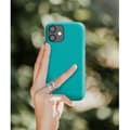 Miniatyrbild 2 av 3: Coque - Just Green - Blue Lagoon - Biodegradabel - Mjuk - iPhone 12 / 12 Pro