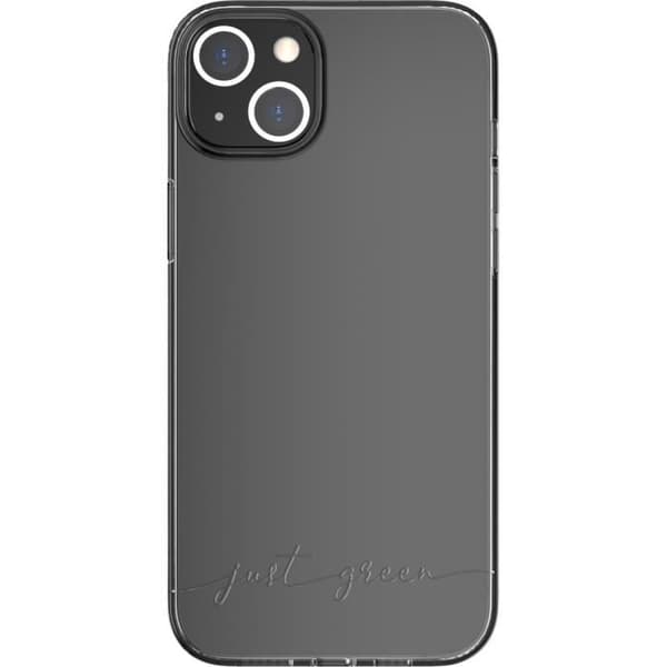 Transparent iPhone 14 Plus Infinia-fodral - 100 % återvunnen plast GRS-certifierad Just Green