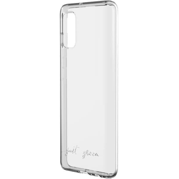 Transparent återvinningsbart fodral till Samsung G A41 Just Green