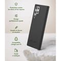 Miniatyrbild 3 av 3: Samsung G S22 Ultra 5G biologiskt nedbrytbart fodral Black Just Green