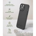 Miniatyrbild 3 av 3: Svart biologiskt nedbrytbart skal till iPhone 13 Pro Max Just Green