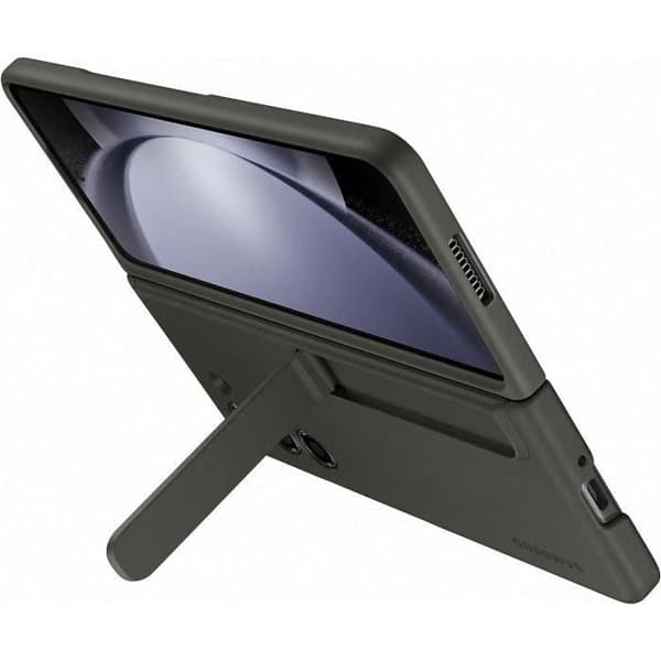 Samsung Galaxy Fold 5 stående fodral med rem grafit - EF-MF946CBEGWW