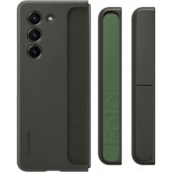 Samsung Galaxy Fold 5 stående fodral med rem grafit - EF-MF946CBEGWW