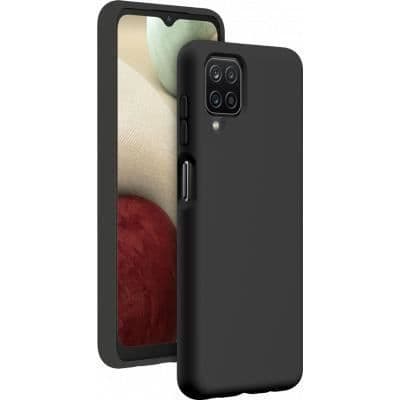 Soft Touch Galaxy A12 Skal Svart